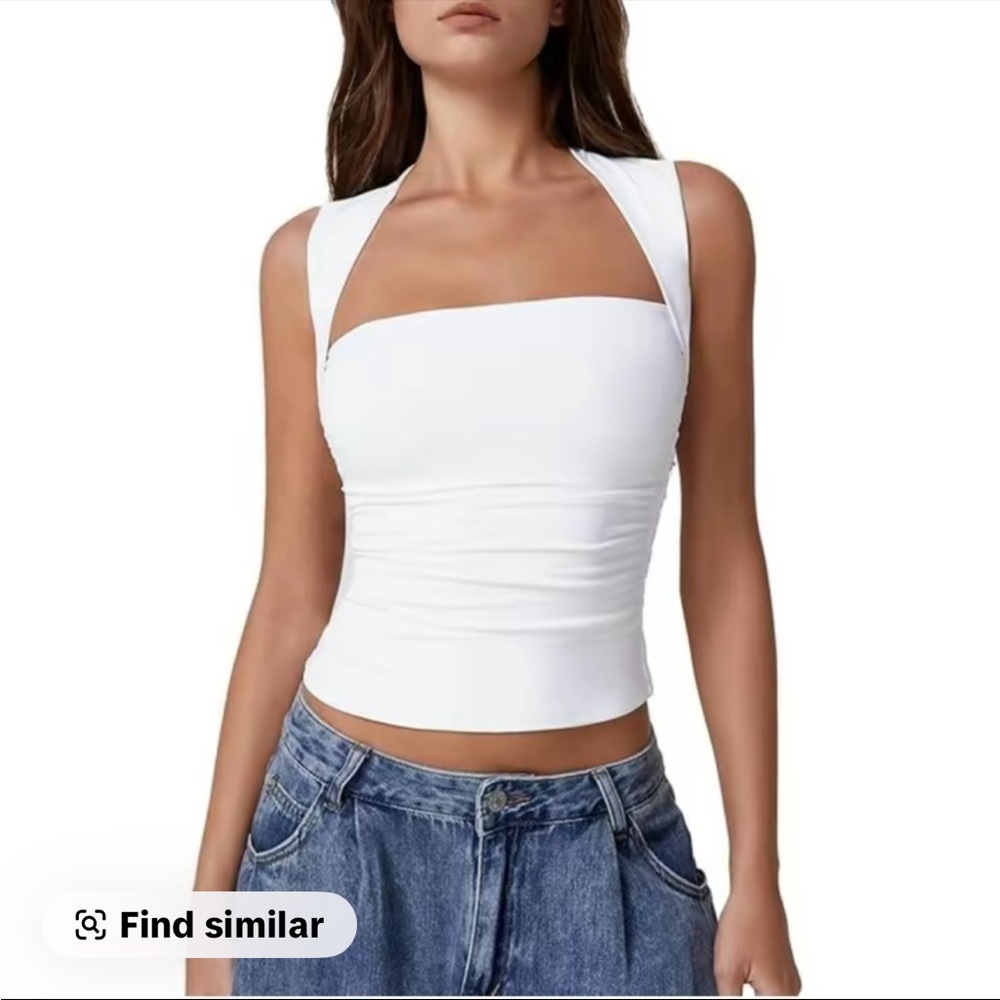 Pack of 2 square neck tank top - NWT
